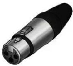 Varytec LED Theater Spot 100 3000K - Connexions DMX - 1