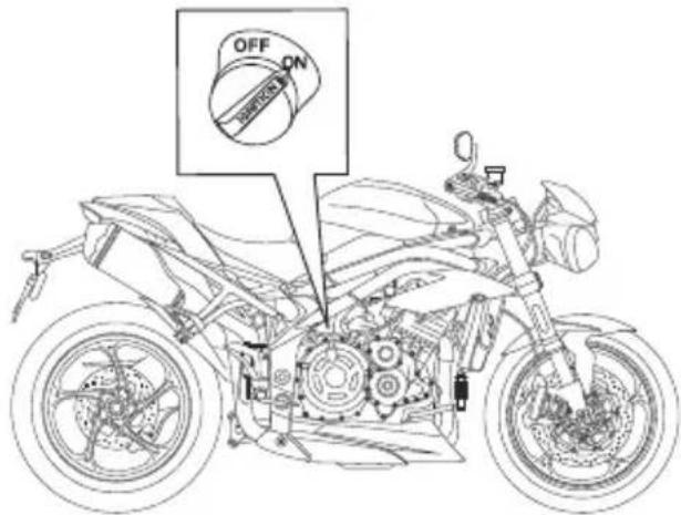 TRIUMPH Speed Triple 1050 RS (2021) - Commutateur d'allumage principal (le cas échéant) - 1