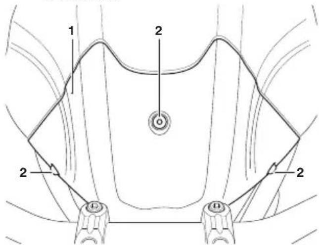 TRIUMPH Speed Triple 1050 RS (2021) - Remplacement de l'ampoule de plaque d'immatriculation - 1