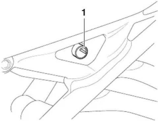 TRIUMPH Speed Triple 1050 RS (2021) - Verrou de selle - 1