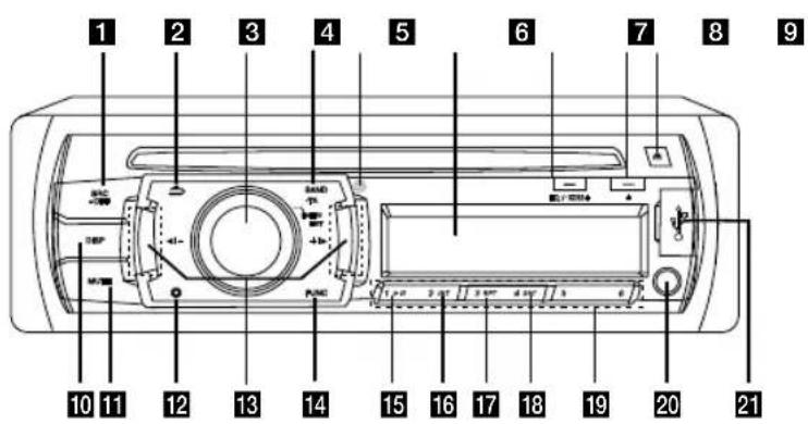 LG LCS311UR - Panneau avant - 1