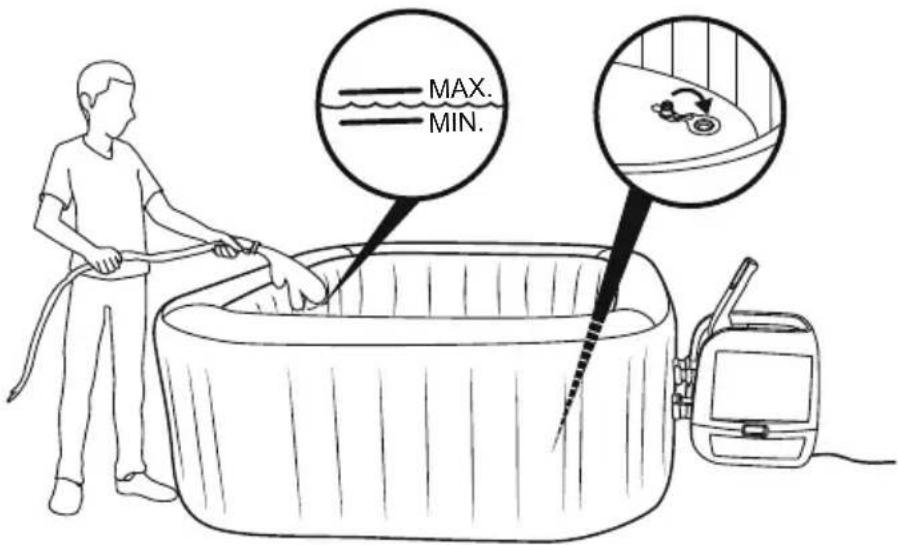 BESTWAY LayZSpa 60057 - KONTROLLPANEL - 14