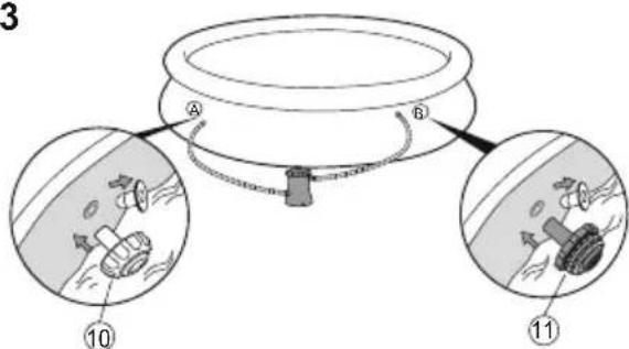 BESTWAY GIFI 56971 - SUODATINPUMPPU KÄYTTÖOPAS - 1
