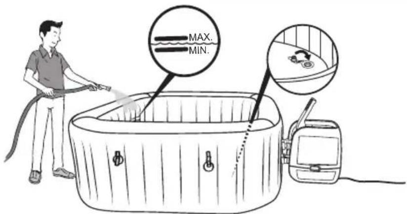 BESTWAY SaluSpa 60034 - INSTALLATION - 14