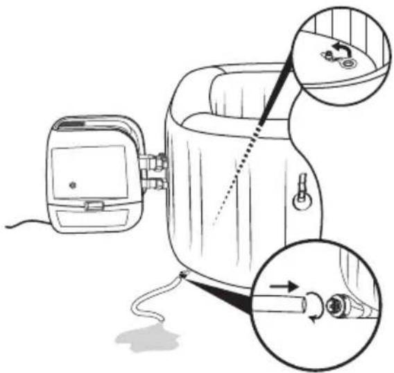 BESTWAY SaluSpa 60034 - UTILISATION DU SPA - 2