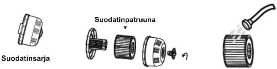 BESTWAY LayZSpa 60033 - Suodatinpatruunan kunnossapito - 1