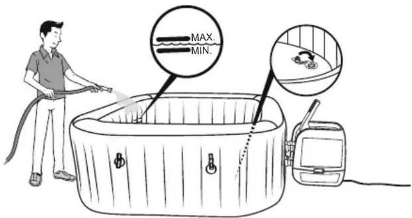 BESTWAY LayZSpa 60033 - INSTALAÇÃO - 12