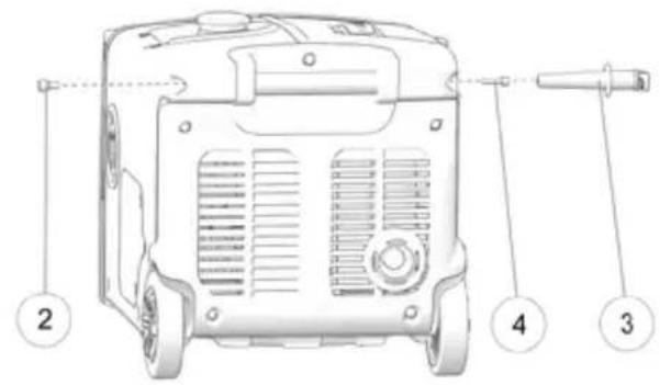 POLARIS P3200iE (2020) - RETRAIT DU PANNEAU ARRIÈRE - 1