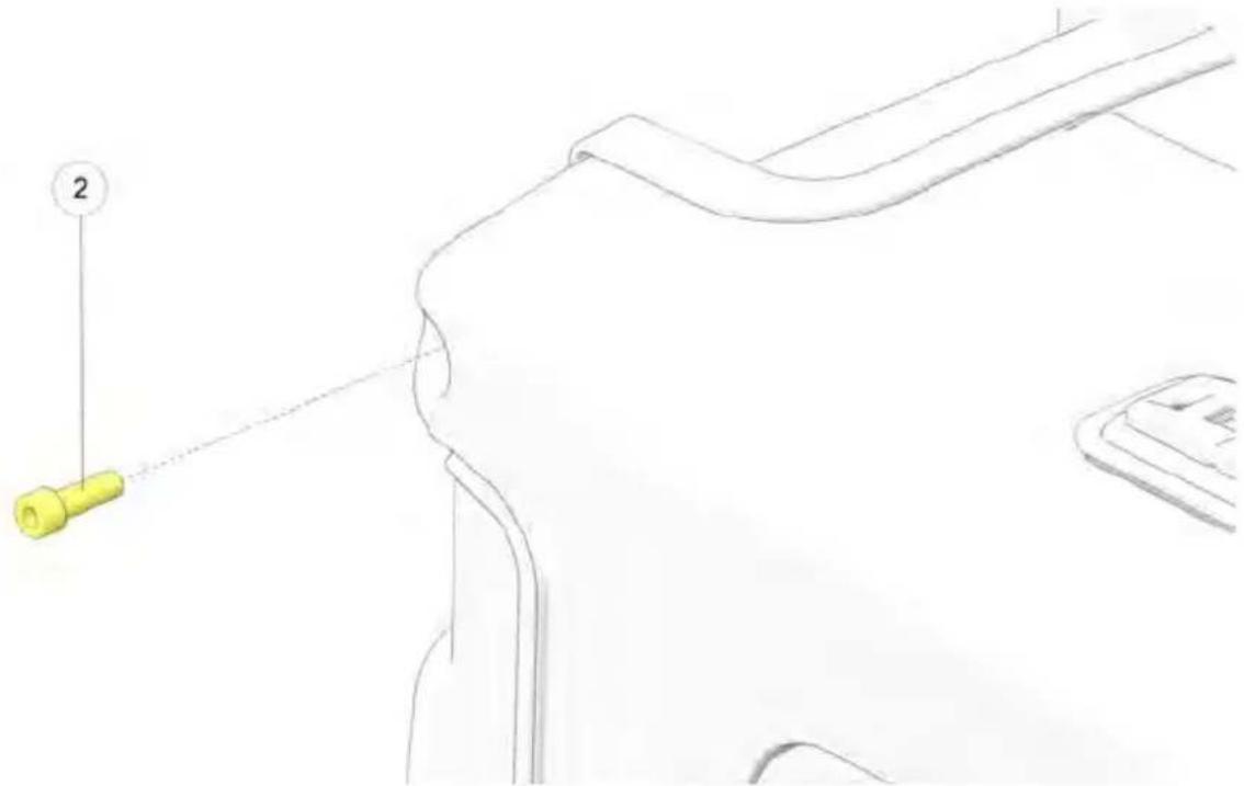 POLARIS P3200iE (2020) - LEFT HOOK ASSEMBLY - 1