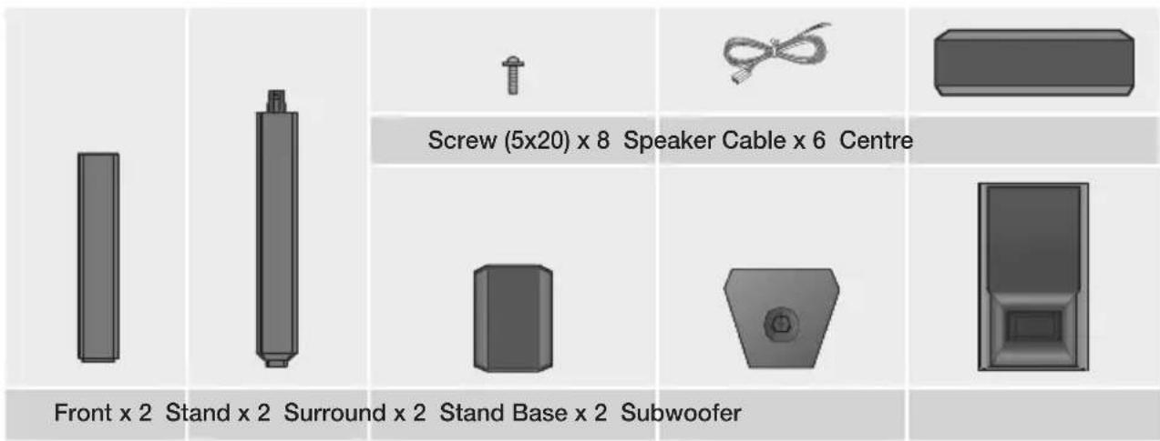 SAMSUNG HTH5550WK - Getting Started - 1