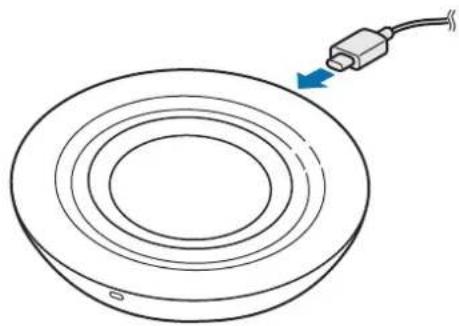 SAMSUNG EPP3105 - Συνδέστε το φορτιστή στον ασύρματο φορτιστή. - 2