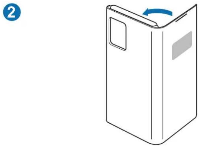 SAMSUNG EFNN985 - 套上或卸下 LED View Cover - 1