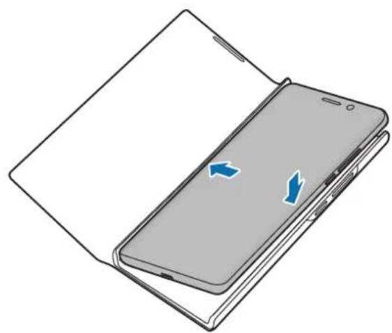SAMSUNG EFNN985 - Katte LED View Cover paigaldamine või eemaldamine - 1