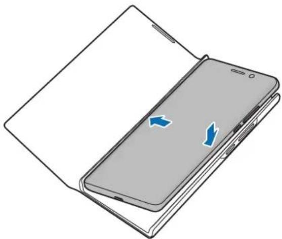 SAMSUNG EFNN980 - De LED View Cover bevestigen of verwijderen - 1