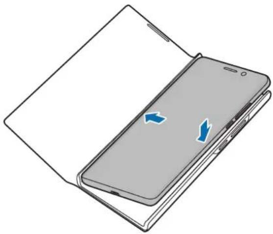 SAMSUNG EFNN980 - LED View Cover кұрылғысын жалғау немесе ажырату - 1