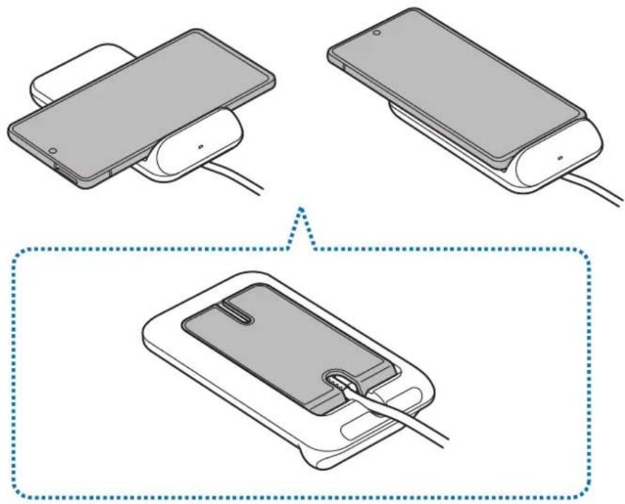 SAMSUNG EPN3300 - Padekite palaikomamobiluji irenginj ant telefono stovo. - 1