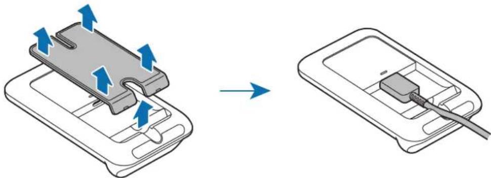 SAMSUNG EPN3300 - Ładowanie urzadzenia przenosnégo w pionowej pozycji podstawki - 1