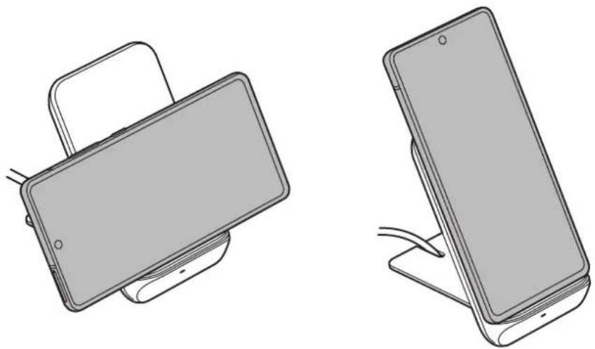 SAMSUNG EPN3300 - Uw mobiele apparaat opladen met de telefoonstandaardrechtopstaand - 3