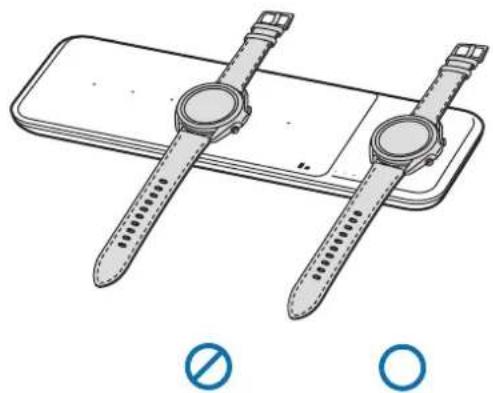 SAMSUNG EPP6300 - ▶ Galaxy Watch'ları şarj etme - 1