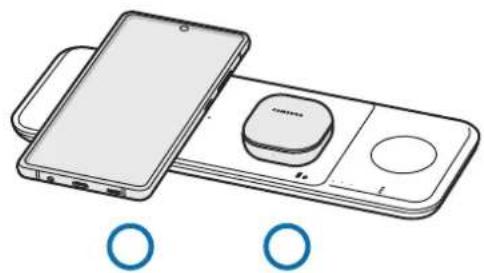 SAMSUNG EPP6300 - ▶ Mobil cihazı ve Galaxy Buds'u şarj etme - 1