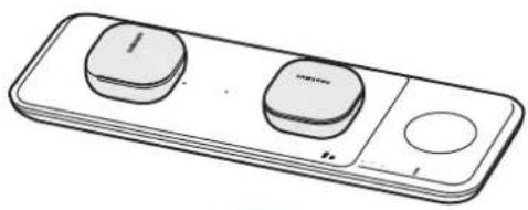 SAMSUNG EPP6300 - ▶ Galaxy Buds uzlāde - 1