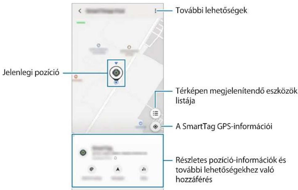 SAMSUNG EIT5300 - A SmartTag helyének megtekintése - 2