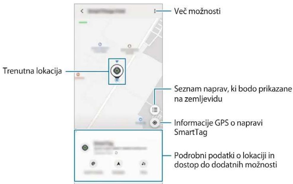 SAMSUNG EIT5300 - Prikaz lokacije naprave SmartTag - 2