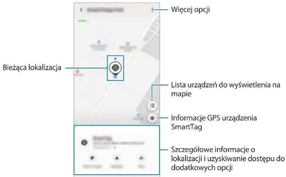 SAMSUNG EIT5300 - Wyświetlanie lokalizacji urządzenia SmartTag - 2