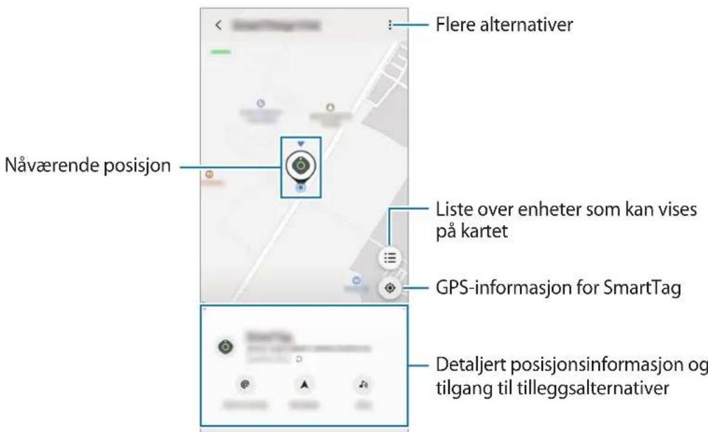 SAMSUNG EIT5300 - Se posisjonen til en SmartTag - 2