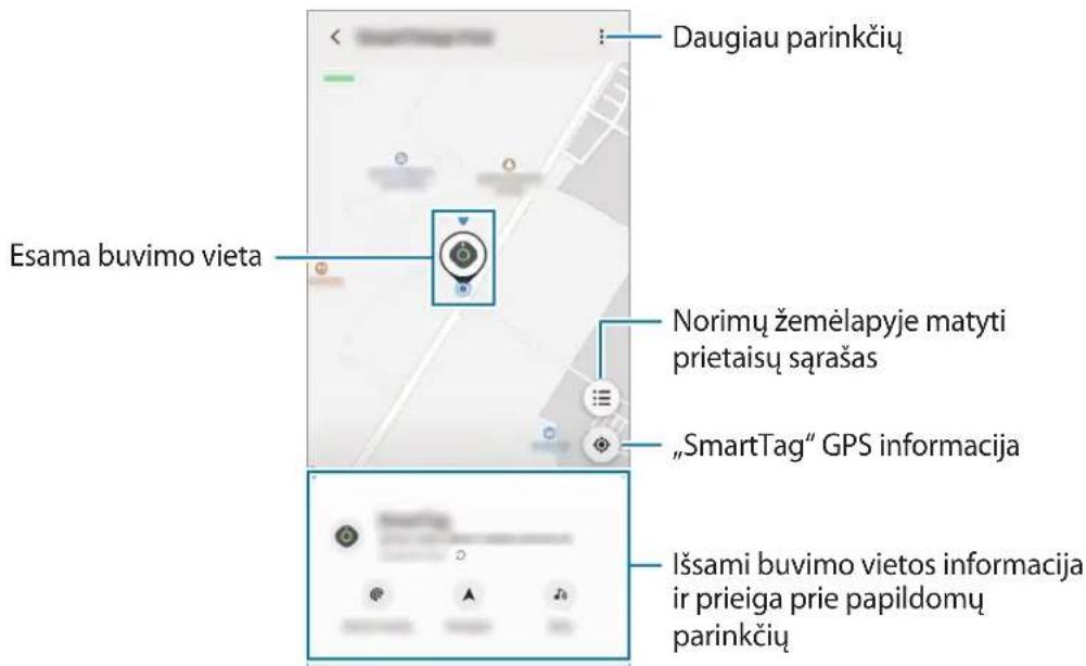 SAMSUNG EIT5300 - „SmartTag“ buvimo vietos peržiūrėjimas - 2