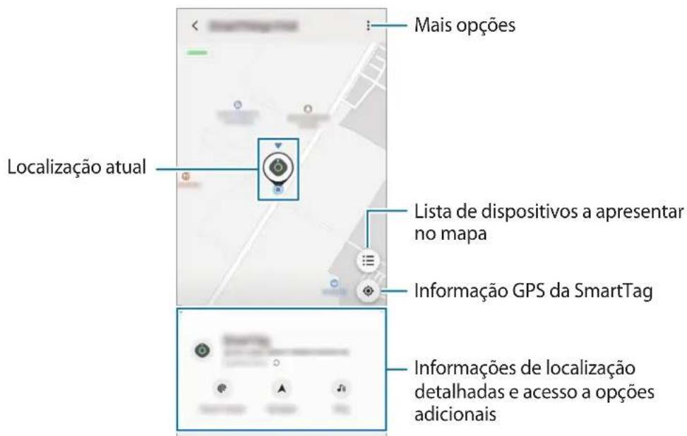 SAMSUNG EIT5300 - Ver a localização de uma SmartTag - 2