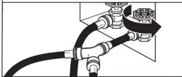 MAYTAG MALAUMVW7230HC - Ouvrir le robinet d'eau froide. - 1
