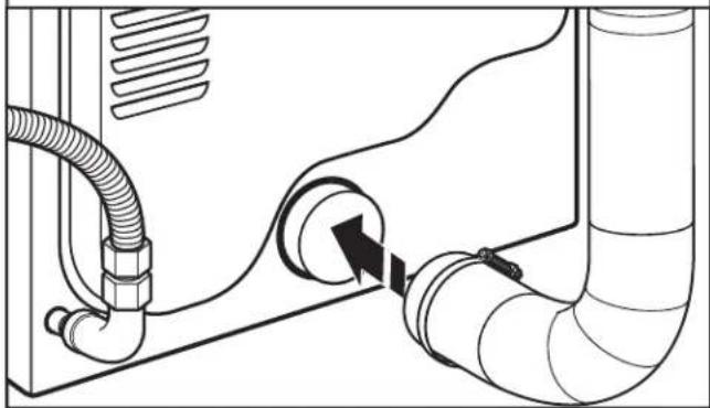 MAYTAG MALAUMVW7230HC - Connect vent to exhaust outlet - 1