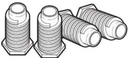 MAYTAG MALAUMVW7230HC - Atornille las patas niveladoras - 1