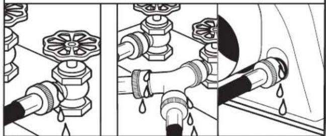 MAYTAG MALAUMVW7230HC - Check for leaks - 1