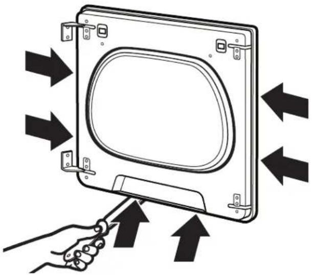 MAYTAG MALAUMVW7230HC - Remove the door assembly - 3