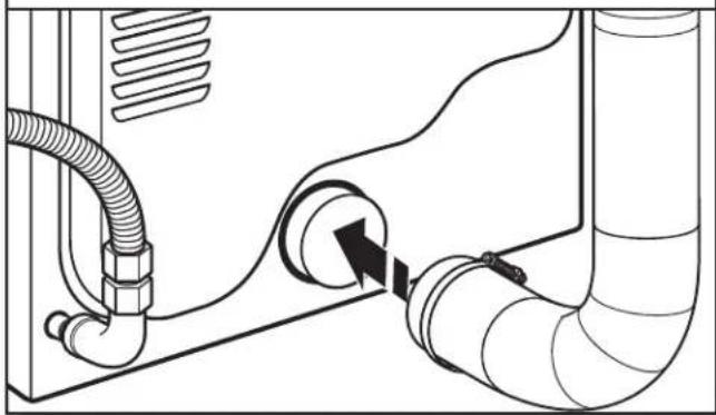 MAYTAG MALAUMVW7230HC - Conecte el ducto de escape a la calidad de escape - 1
