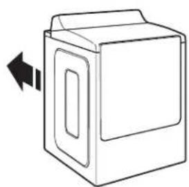 MAYTAG MALAUMVW7230HC - Traslade la secadora hacía suubicación final - 1