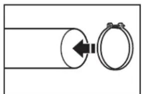 MAYTAG MALAUMVW7230HC - Abrazaderas: - 1