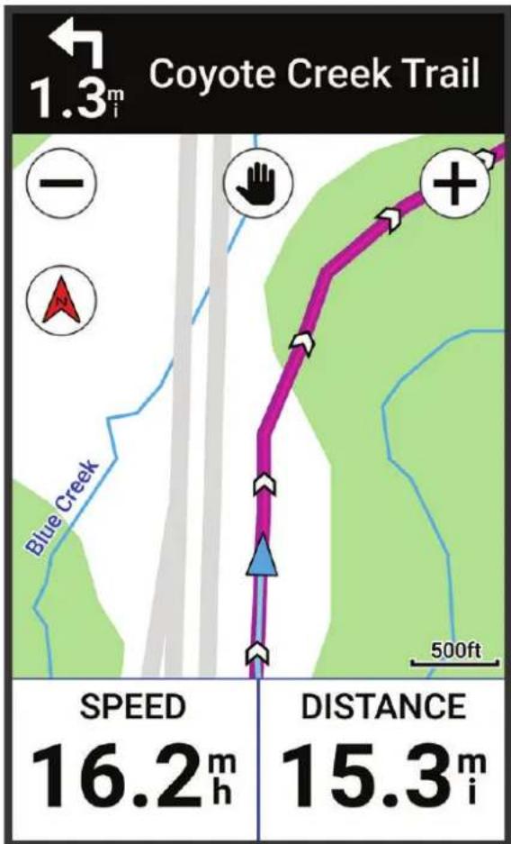 GARMIN Edge Explore 2 - Recherche d'une position - 1