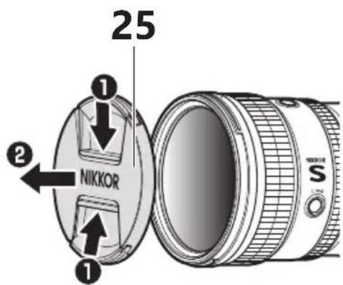 NIKON NIKKOR Z 400mm f4.5 VR S - Vis de verrouillage du collier pour trépied - 1