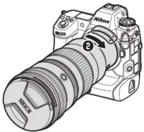 NIKON NIKKOR Z 400mm f4.5 VR S - Retrait de l'objectif - 3