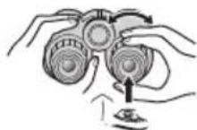 NIKON Prostaff P7 - Ajuste de dioptrias - 2