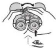 NIKON Prostaff P7 - Diopterin saatäminen - 5