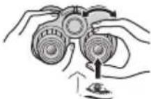 NIKON Prostaff P7 - Aanpassing van de dioptrie (Het uitbalanceren van hetrecht en linker gezichtsveld) - 2