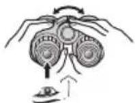 NIKON Prostaff P7 - Regulacja dioptrii - 1