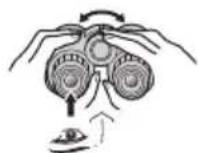 NIKON Prostaff P7 - Diopter adjustment - 1