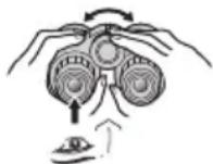 NIKON Prostaff P7 - Ajuste de dioptrias - 1