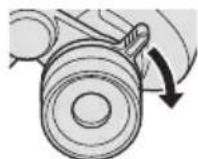 NIKON Prostaff P7 - Aanpassing van de dioptrie (Het uitbalanceren van hetrecht en linker gezichtsveld) - 4