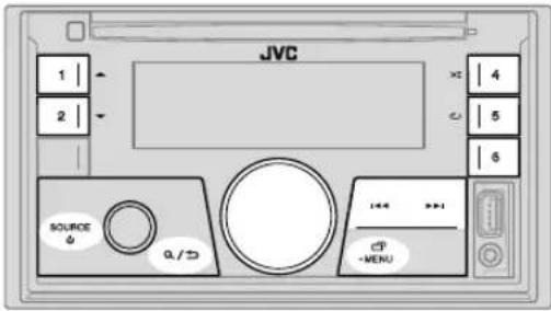 JVC KWDB95BT - Bluetooth — Audio - 1